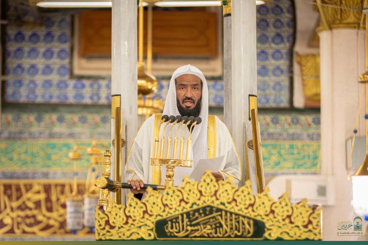 الشيخ البعيجان في خطبة الجمعة