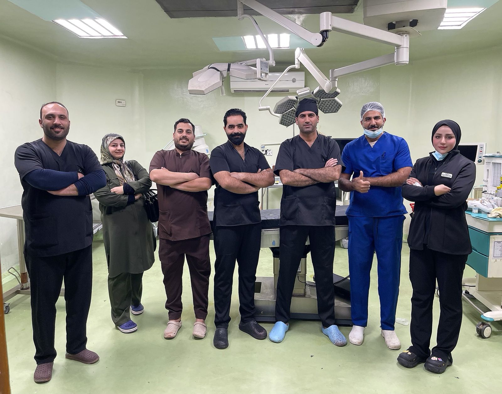 فريق طبي في مدينة الصدر الطبية ينجح بإنهاء معاناة مريضة استمرت 3 سنوات