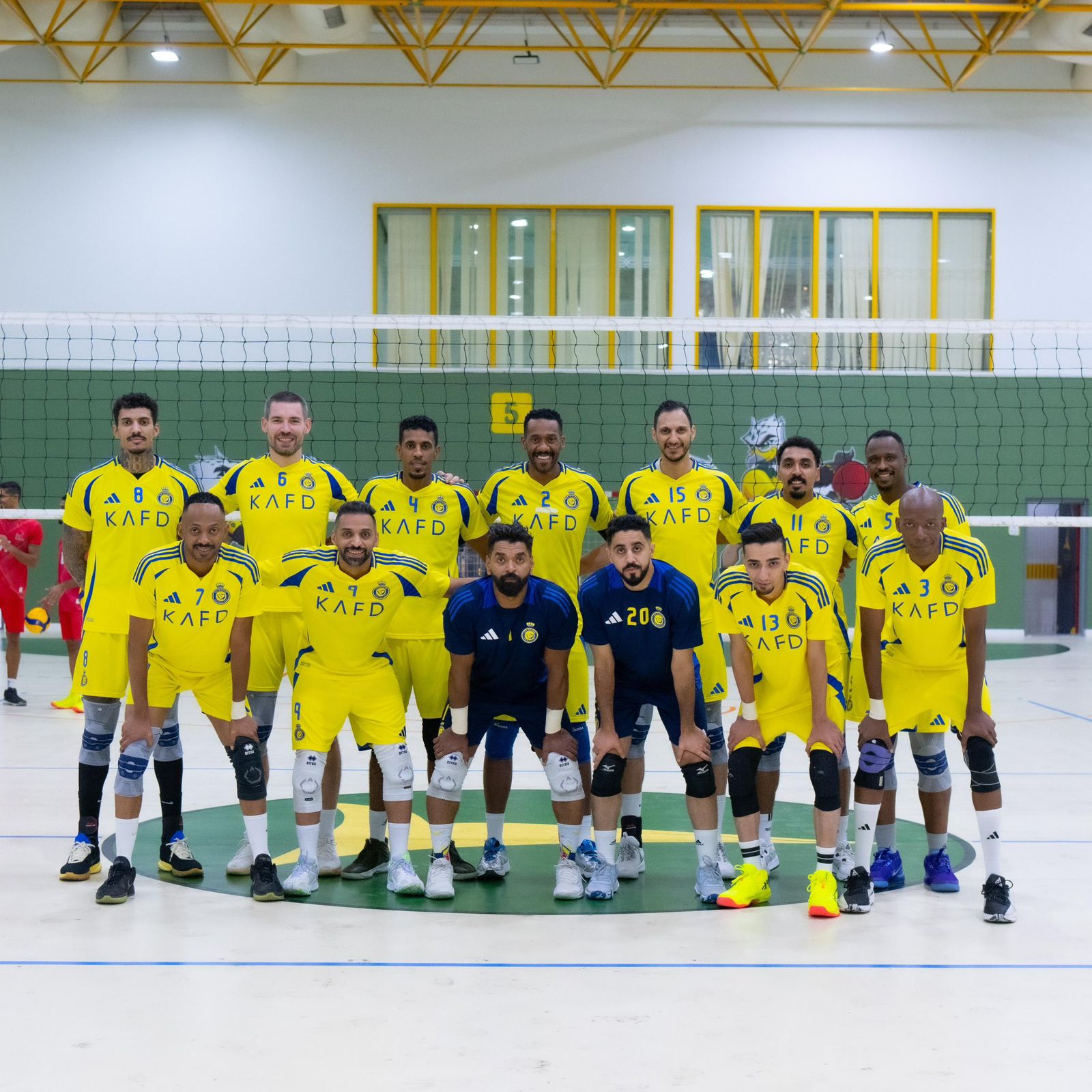 النصر والخليج في اقوى مواجهات ممتاز الطائرة