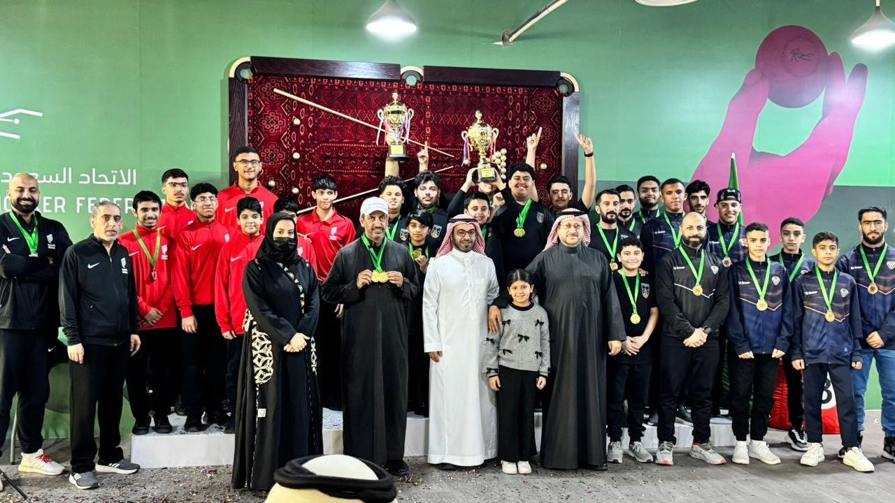 الحريق بطل دوريات البلياردو