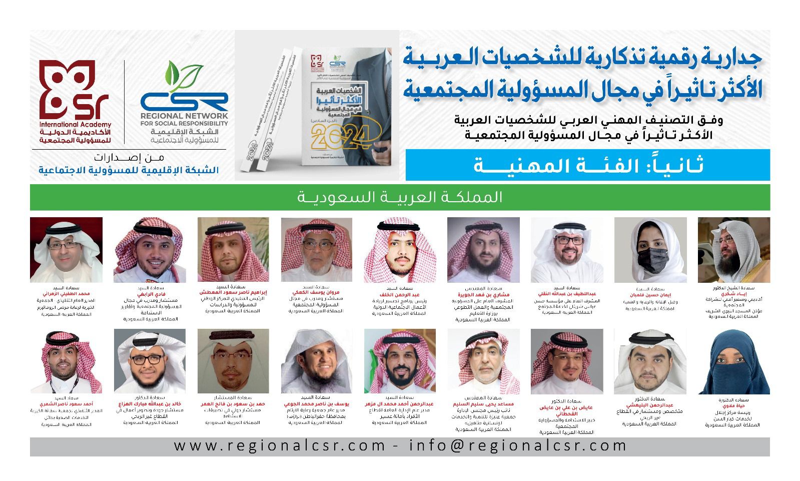 شخصيات سعودية ضمن التصنيف العربي