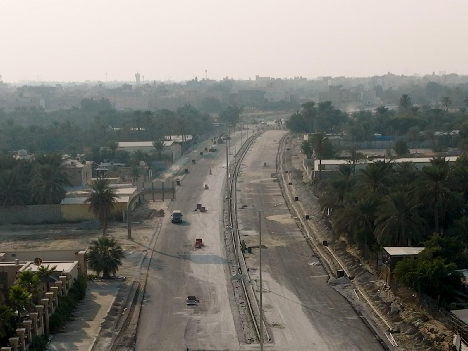 مشروع تطوير وتأهيل شارع الرياض بالقطيف