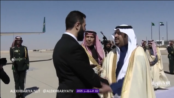 الرئيس السوري يصل إلى الرياض