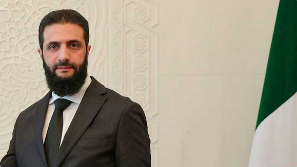 الرئيس السوري أحمد الشرع