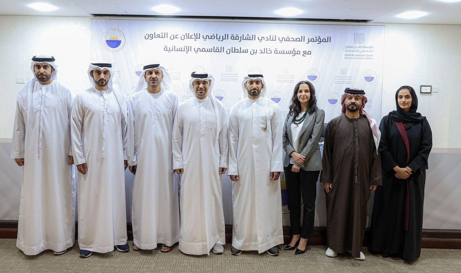 Sharjah Sports Club Partners With KSQF To Support Global Child Protection Efforts صحيفة نبض الحدث.jp .jpeg