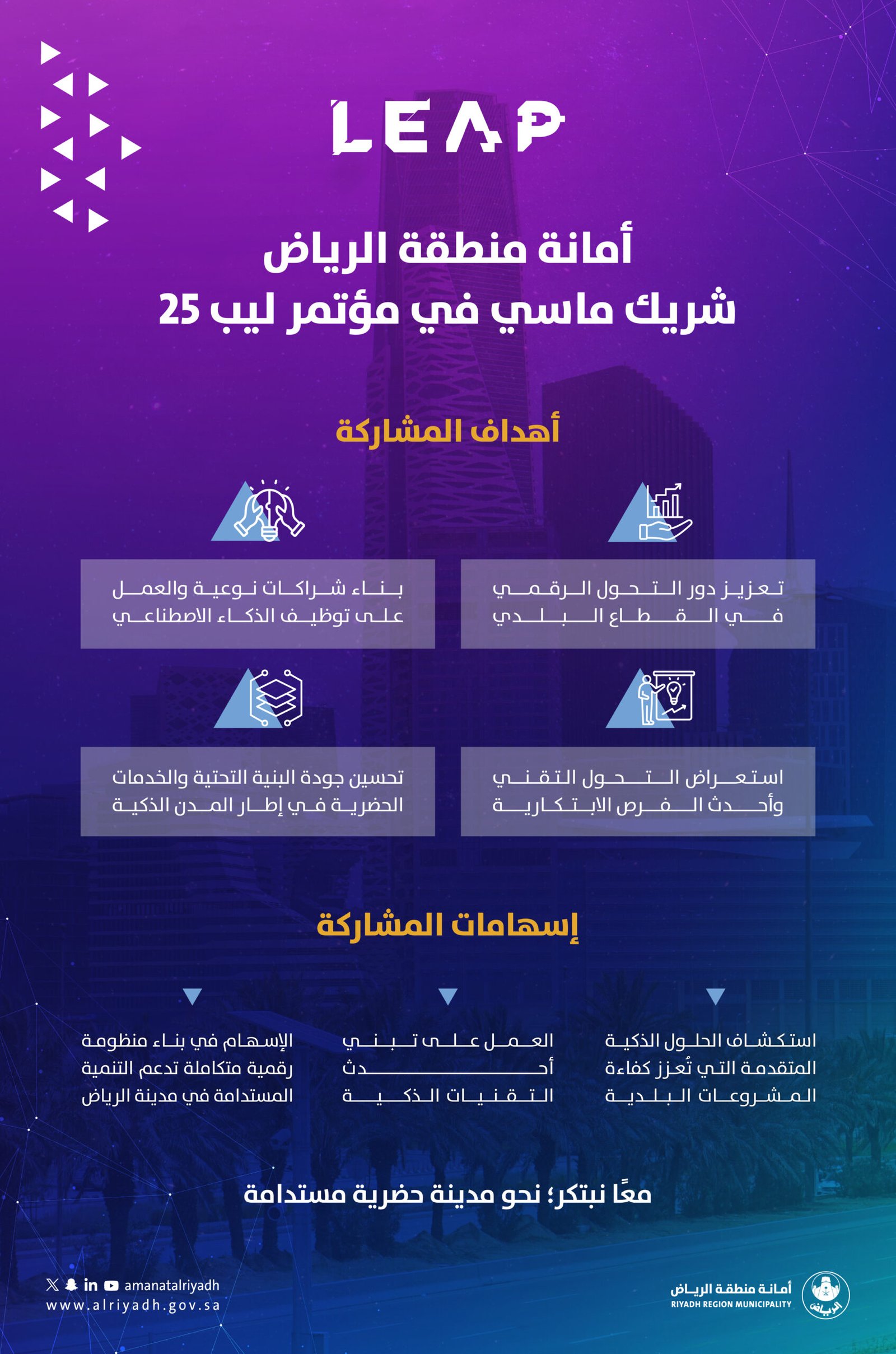 أمانة الرياض شريك ماسي