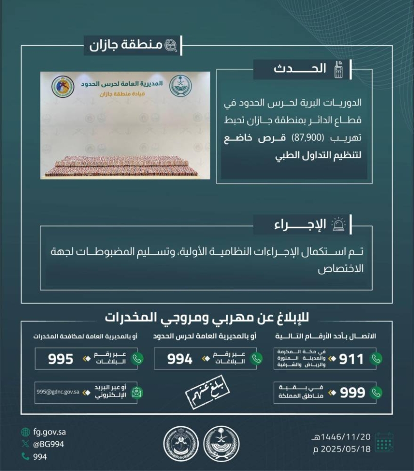 حرس الحدود بجازان