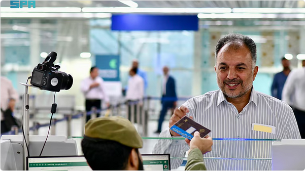 9999-1 المدينة المنورة تستقبل أولى رحلات ضيوف الرحمن من إيران