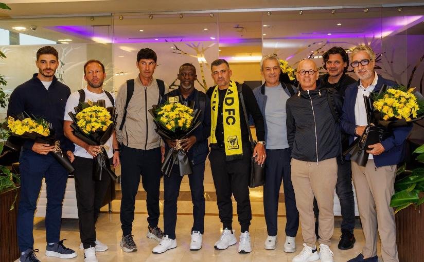 الاتحاد يستقبل مدربه الجديد سيرجي كونسيساو وطاقمه في جدة