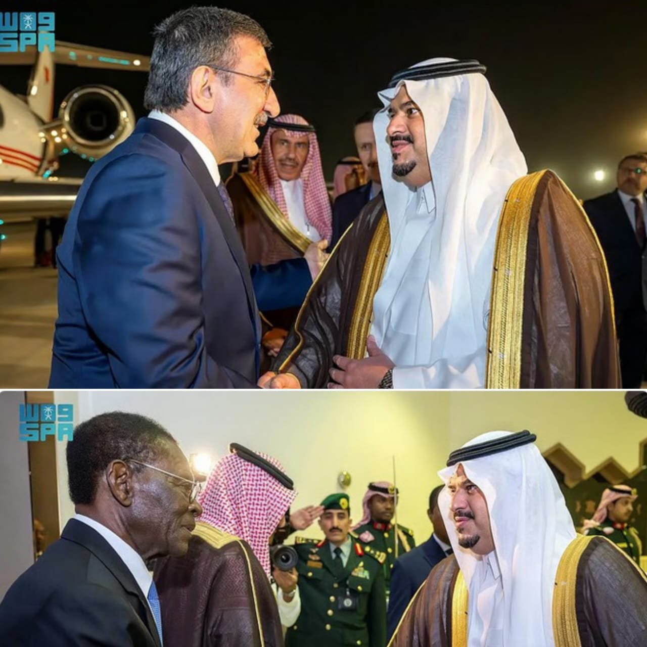 للمشاركة في "مبادرة مستقبل الاستثمار"...نائب رئيس تركيا ورئيس غينيا الاستوائية يصلان الرياض