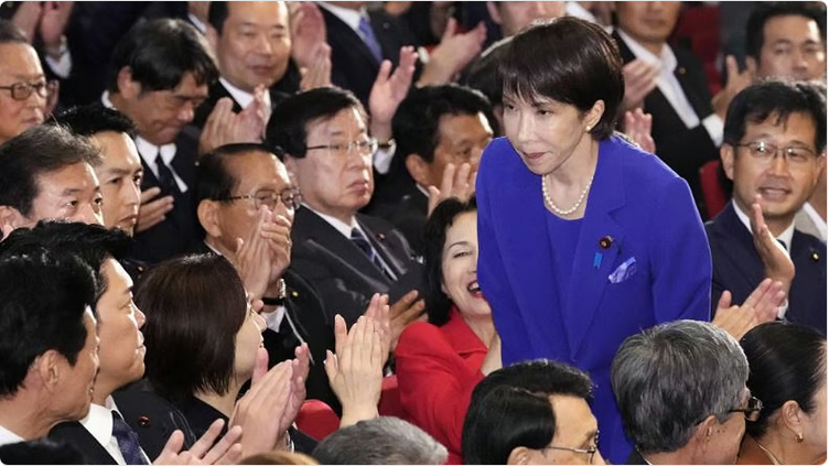 اليابان تصنع التاريخ: سانا تاكايتشي أول رئيسة وزراء للبلاد
