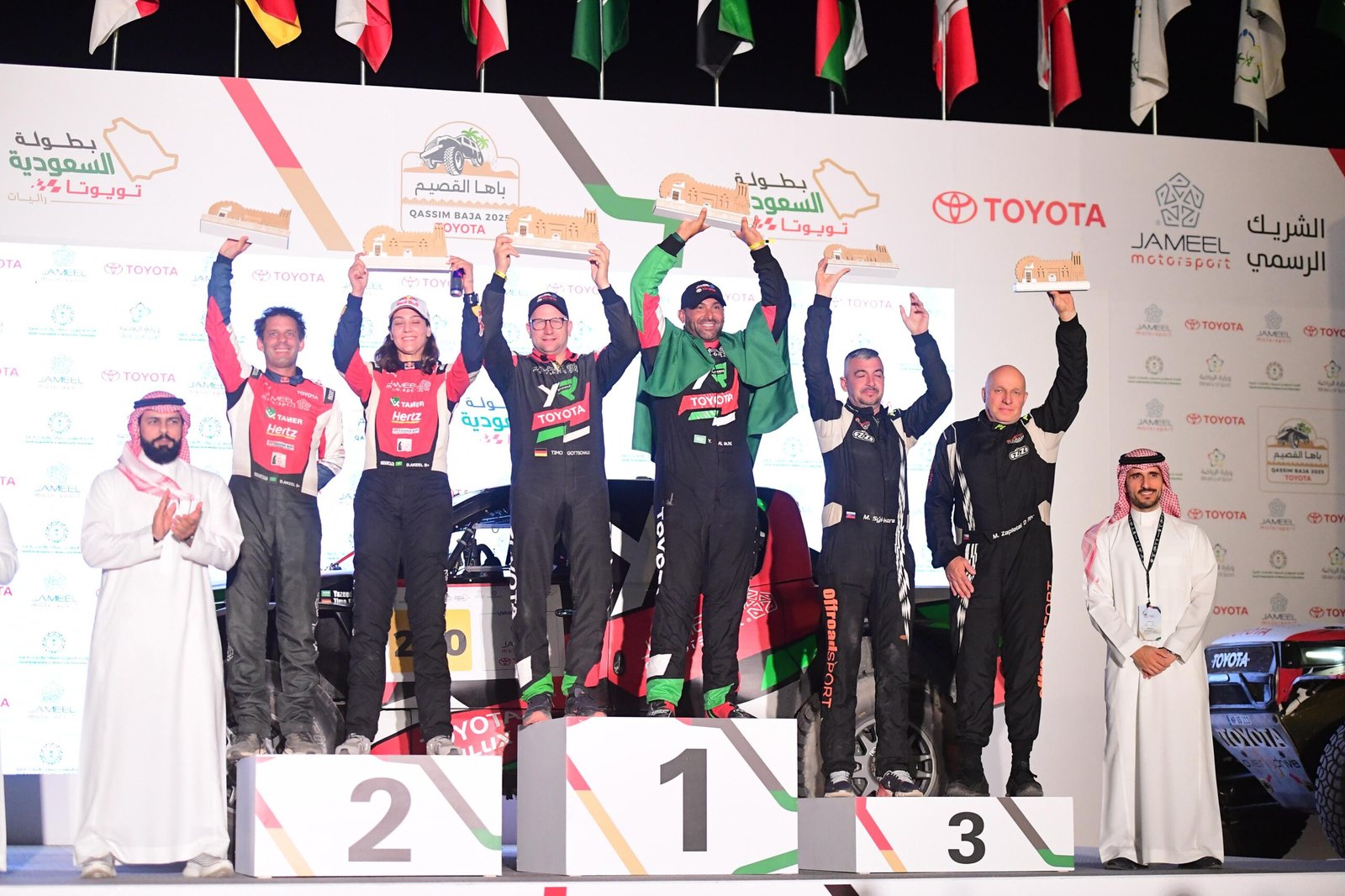 المناطق 1, العالمي يزيد الراجحي يواصل حصد الألقاب ويحقق فوزه الخامس في باها القصيم من البطولة السعودية تويوتا للراليات الصحراوية العالمي يزيد الراجحي يواصل حصد الألقاب ويحقق فوزه الخامس في باها القصيم من البطولة السعودية تويوتا للراليات الصحراوية