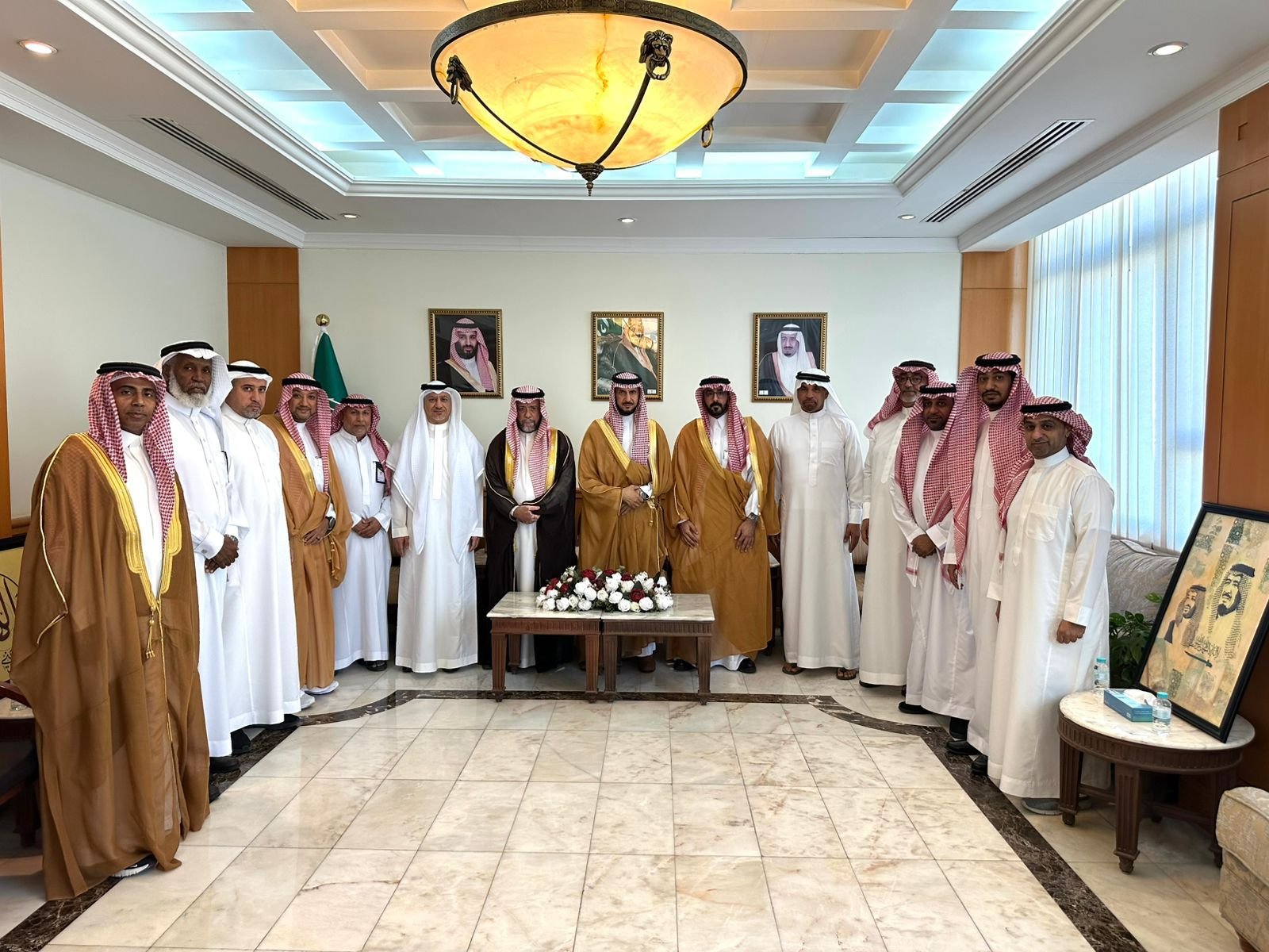 محافظ القطيف يلتقي مدير مكتب وزارة الرياضة ورؤساء وممثلي أندية المحافظة