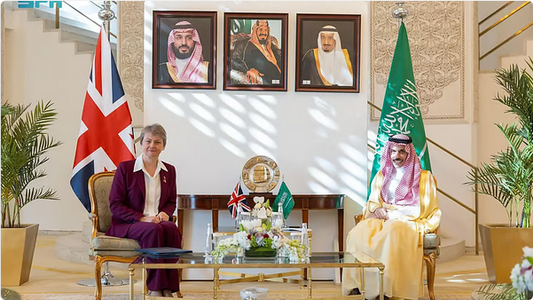 المناطق 1, الأمير فيصل بن فرحان يستقبل وزيرة خارجية بريطانيا ويستعرض معها العلاقات الثنائية وسبل تعزيزها الأمير فيصل بن فرحان يستقبل وزيرة خارجية بريطانيا ويستعرض معها العلاقات الثنائية وسبل تعزيزها