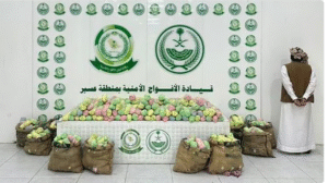 القبض على مواطن في عسير لترويجه 127 كيلو جرامًا من نبات القات