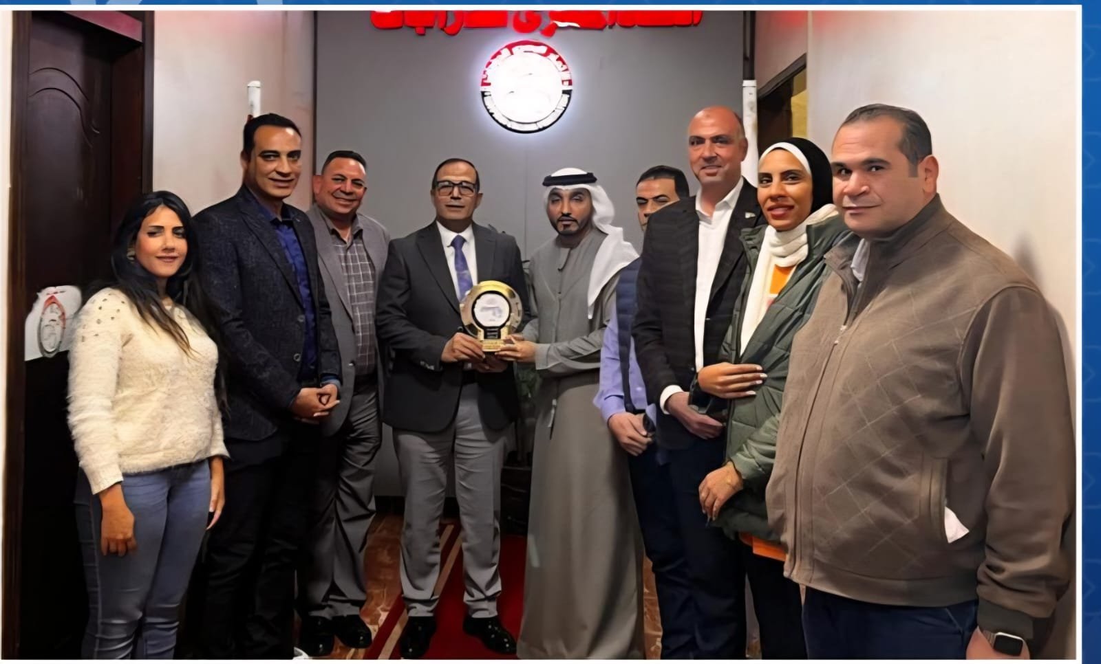 رئيس الإتحاد العربي للدراجات يلتقي رئيس الاتحاد المصري للدراجات