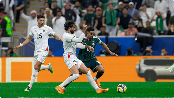 كنو يقتنص التأهل:"الأخضر" يتجاوز فلسطين ويحجز مقعده في نصف نهائي كأس العرب