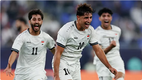 أسود الرافدين ينتصرون على البحرين في افتتاح مبارياتهم بكأس العرب