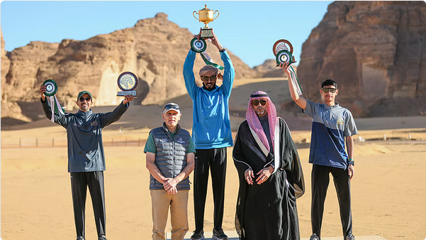 العصيمي بطلاً لكأس اللجنة الأولمبية والبارالمبية السعودية للقدرة والتحمل