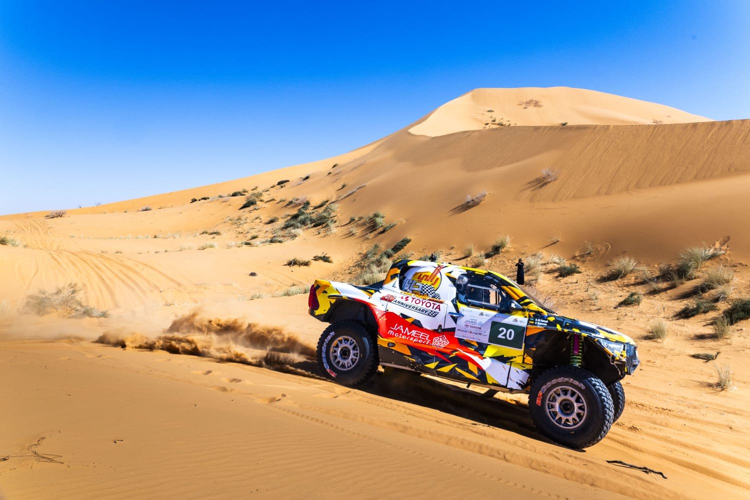 109 متسابقا يخوضون غمار رالي باها حائل تويوتا الدولي 2026