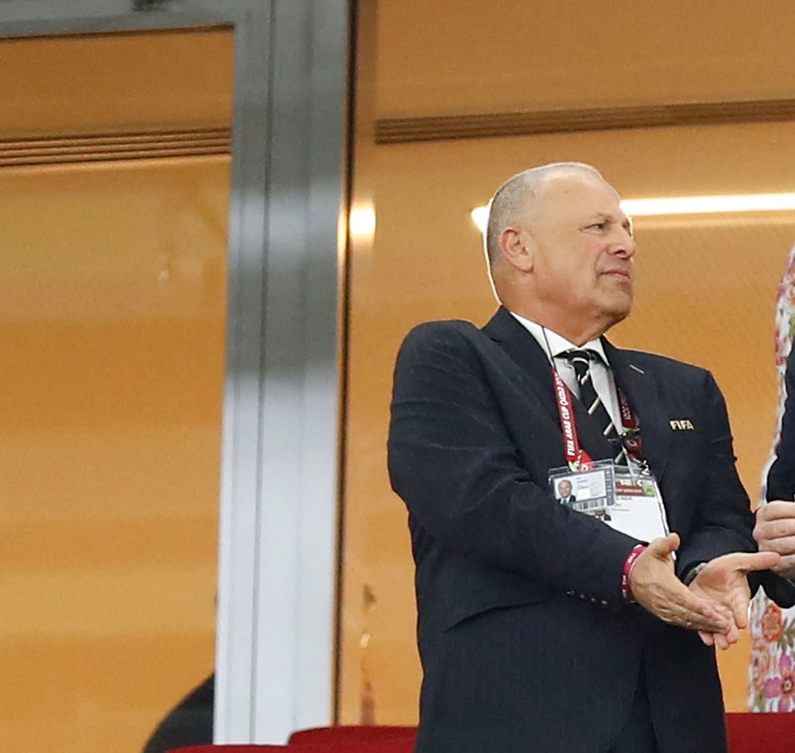 حمادة الشربيني : هاني أبو ريدة بخير وسعادته كبيرة بتأهل منتخب مصر لنصف النهائي