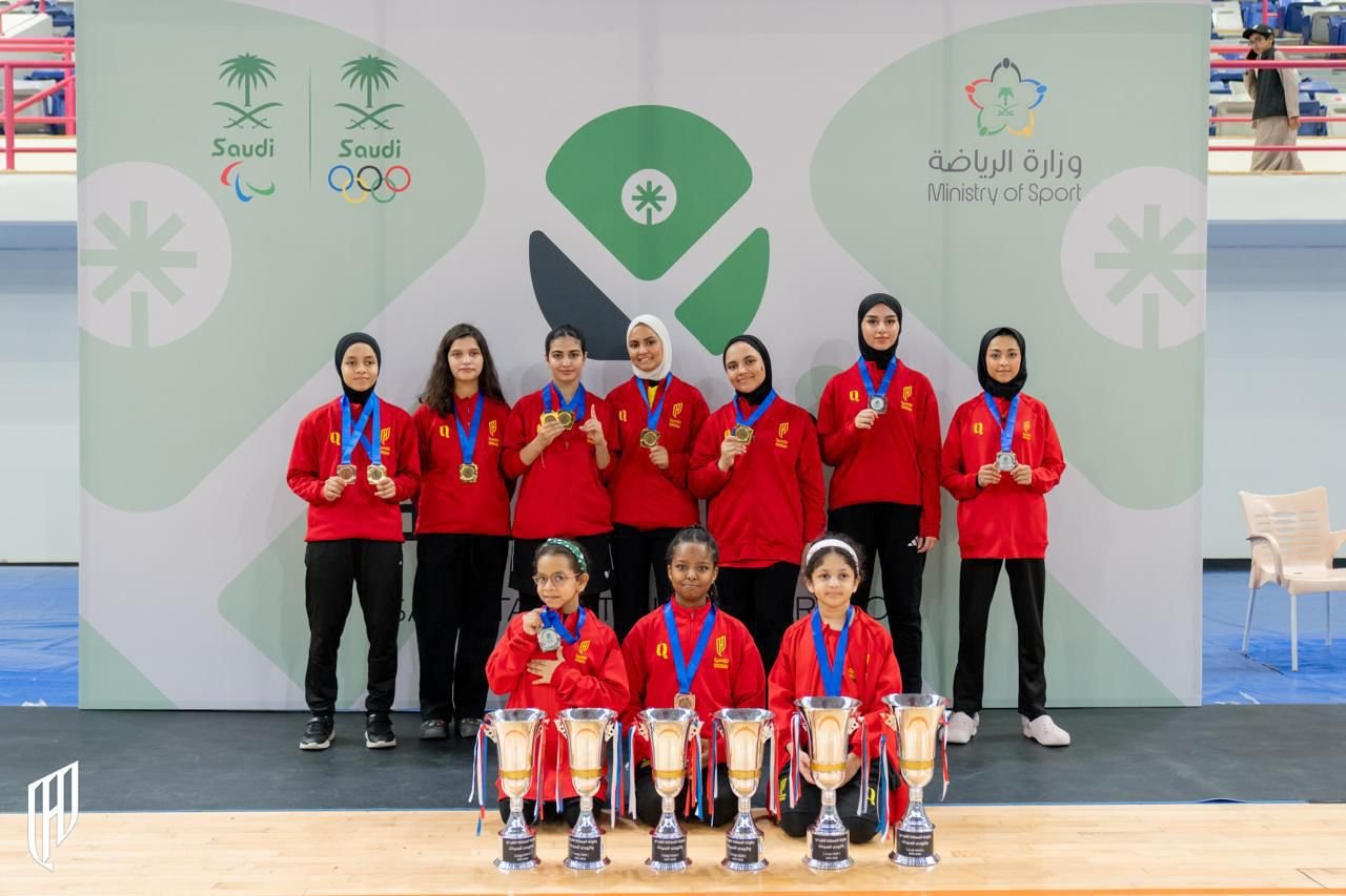 فارسات القادسية يحصدن 11 ميدالية في بطولة الطاولة