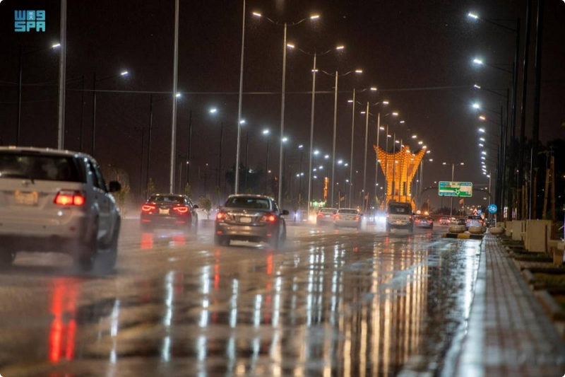 الأرصاد تحذّر من أمطار رعدية ورياح قوية على الجوف