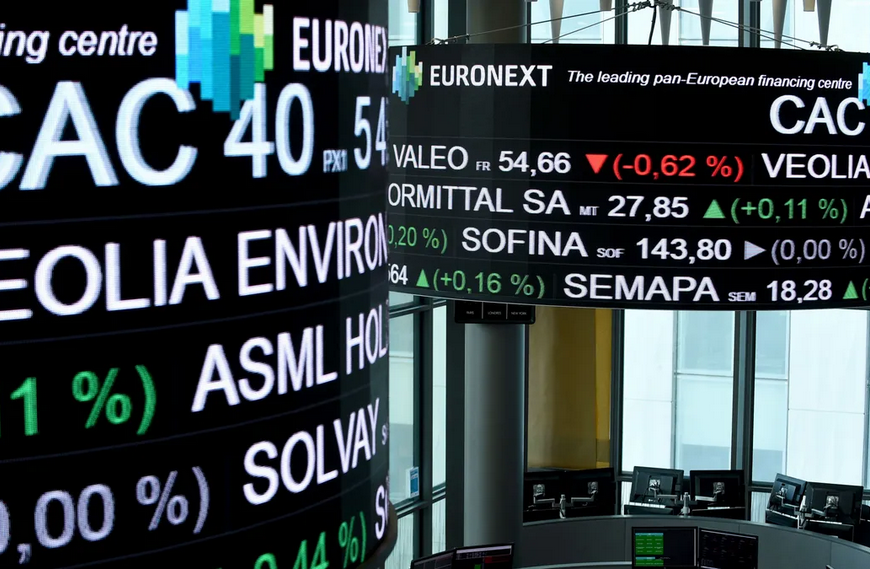 مخاوف جيوسياسية تهبط بالأسهم الأوروبية رغم بيانات اقتصادية إيجابية