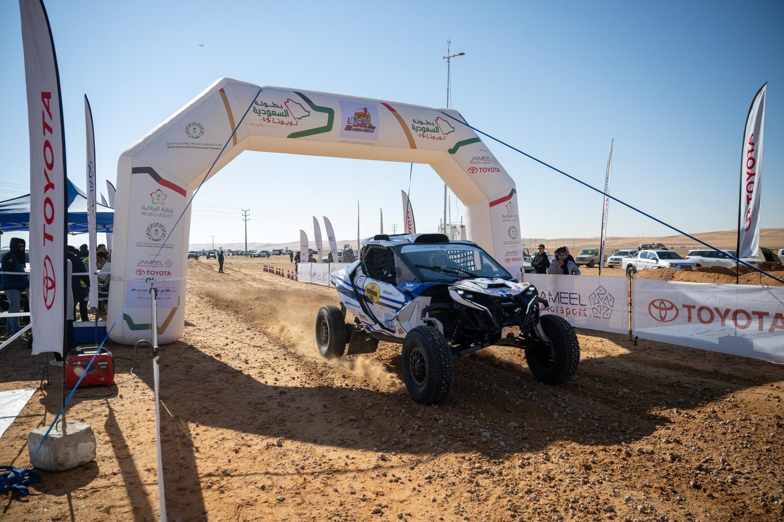 حائل تستعد لانطلاق النسخة الـ 21 من رالي باها حائل تويوتا الدولي