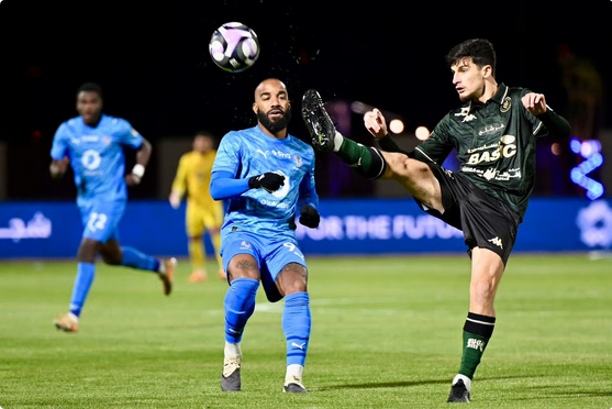 ثنائية باهبري تقود الخلود لتجاوز نيوم في دوري روشن