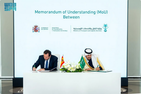 السعودية وإسبانيا توقعان مذكرتي تفاهم لتعزيز التعاون في الطيران المدني وأنماط النقل المستقبلية