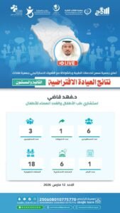 فلذات تطلق أول عياداتها الافتراضية في طبرجل بالشراكة مع جمعية سمح