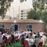 مبارك العدوس يستضيف يوميا" في مزرعته سفر إفطار للصائمين من ضيوف الرحمن