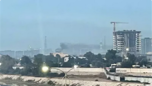 هجوم صاروخي يستهدف السفارة الأمريكية في المنطقة الخضراء ببغداد