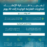 موانئ: تمديد إعفاء الحاويات الفارغة إلى 20 يومًا عبر مينائي الملك عبدالعزيز بالدمام والجبيل التجاري