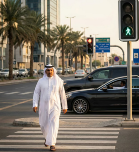 أمانة حفر الباطن تُطلق حملة إعلامية توعوية لتعزيز استخدام معابر المشاة الذكية