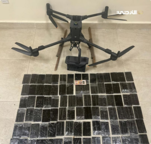 إسقاط طائرتين مسيّرتين محمّلتين بالمخدرات داخل الأردن وإحباط تهريبها على الواجهة الغربية فجر اليوم