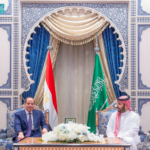 ولي العهد والرئيس المصري يبحثان تطورات الأوضاع الإقليمية