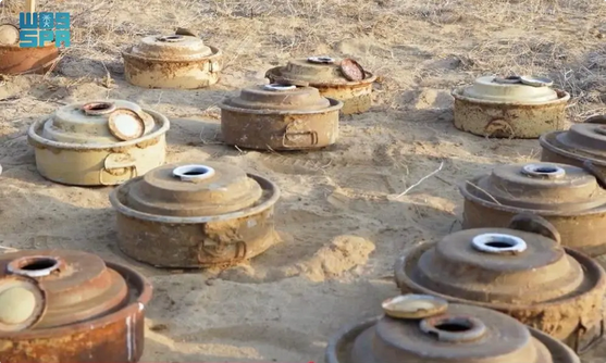 مشروع «مسام» ينزع 1.263 لغمًا من الأراضي اليمنية خلال أسبوع