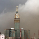 الأرصاد: سحب رعدية ورياح نشطة تضرب مكة المكرمة