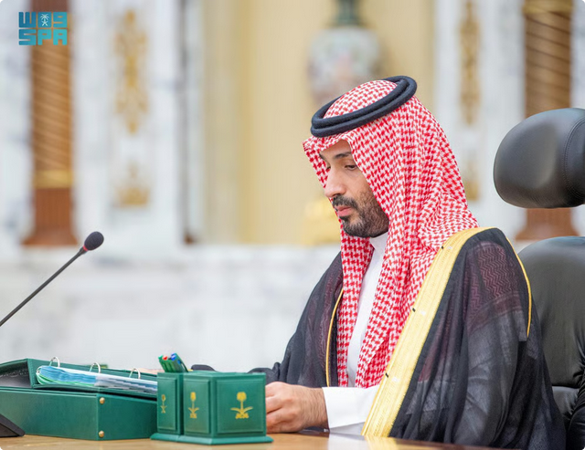 ولي العهد يرأس جلسة مجلس الوزراء في جدة