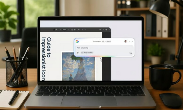 «جوجل» تطلق تطبيق بحث جديد لويندوز بميزات ذكاء اصطناعي متقدمة