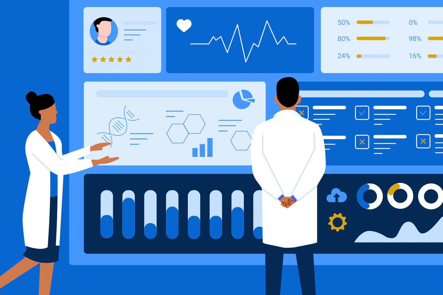 الصحة وعلوم الحياة في عام 2026: البيانات تكتسب خبرة متقدمة، والذكاء الاصطناعي يحدد مستقبل الرعاية الصحية