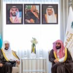 معالي النائب العام يستقبل معالي وزير الشؤون الإسلامية والدعوة والإرشاد