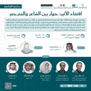 كرسي اليونسكو بمركز الملك فيصل ينظم ندوة حوارية حول ترجمة الشعر السعودي المعاصر