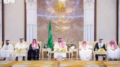 ولي العهد يستقبل المهنئين بعيد الأضحى بقصر منى ويؤكد اعتزاز القيادة بخدمة الحرمين وضيوف الرحمن