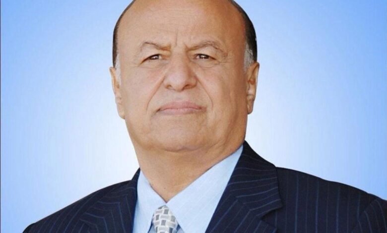 وفاة الرئيس اليمني السابق عبد ربه منصور هادي