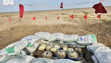 مشروع مسام ينتزع 798 لغماً وذخيرة غير منفجرة باليمن ويرفع حصيلة التطهير إلى 565 ألفاً