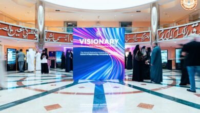 جامعة دار الحكمة تختتم معرض Visionary 2026 بمشاريع ابتكارية لخريجات كلية الهندسة والحاسبات والتصاميم