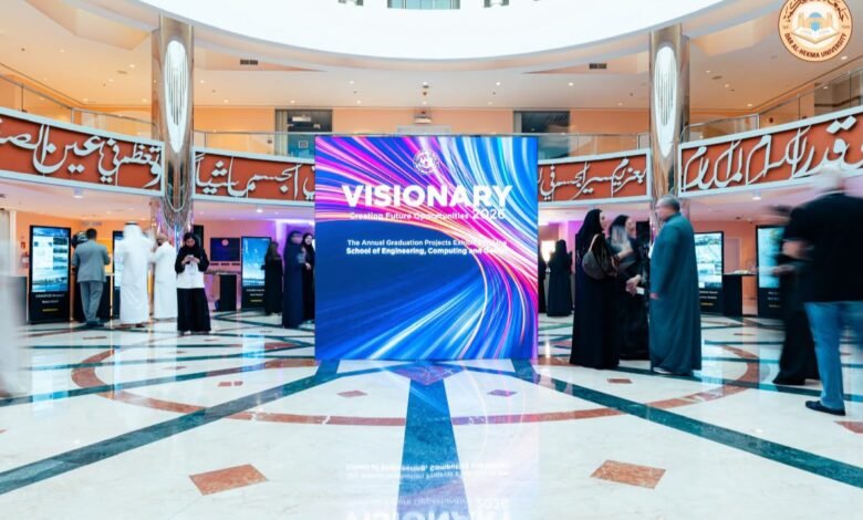المناطق 1, جامعة دار الحكمة تختتم معرض Visionary 2026 بمشاريع ابتكارية لخريجات كلية الهندسة والحاسبات والتصاميم جامعة دار الحكمة تختتم معرض Visionary 2026 بمشاريع ابتكارية لخريجات كلية الهندسة والحاسبات والتصاميم